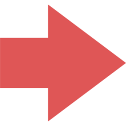 赤い矢印のアイコン